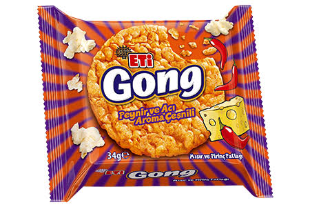 Eti Gong Rice cake Chili& Cheese