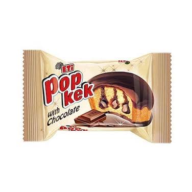 Eti pop kek with chocolate
